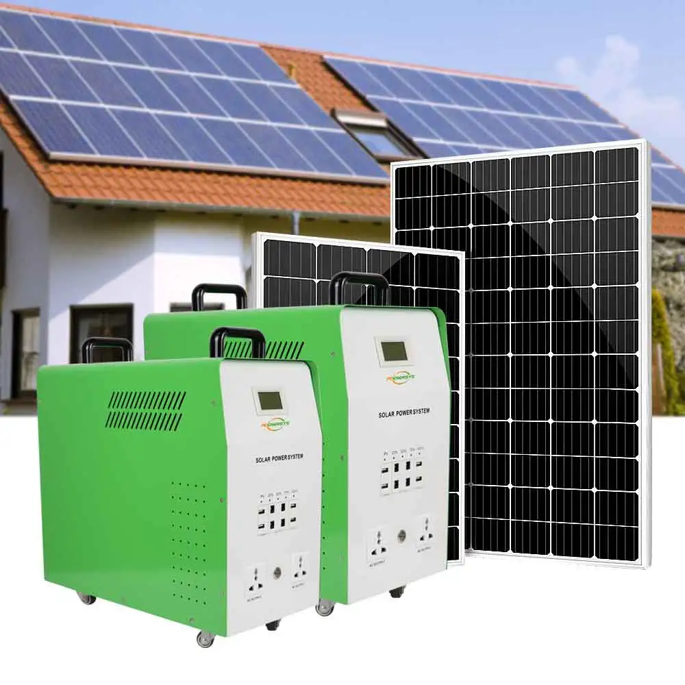 2KW 5kwh Energy Storage Off Grid Solar Power System