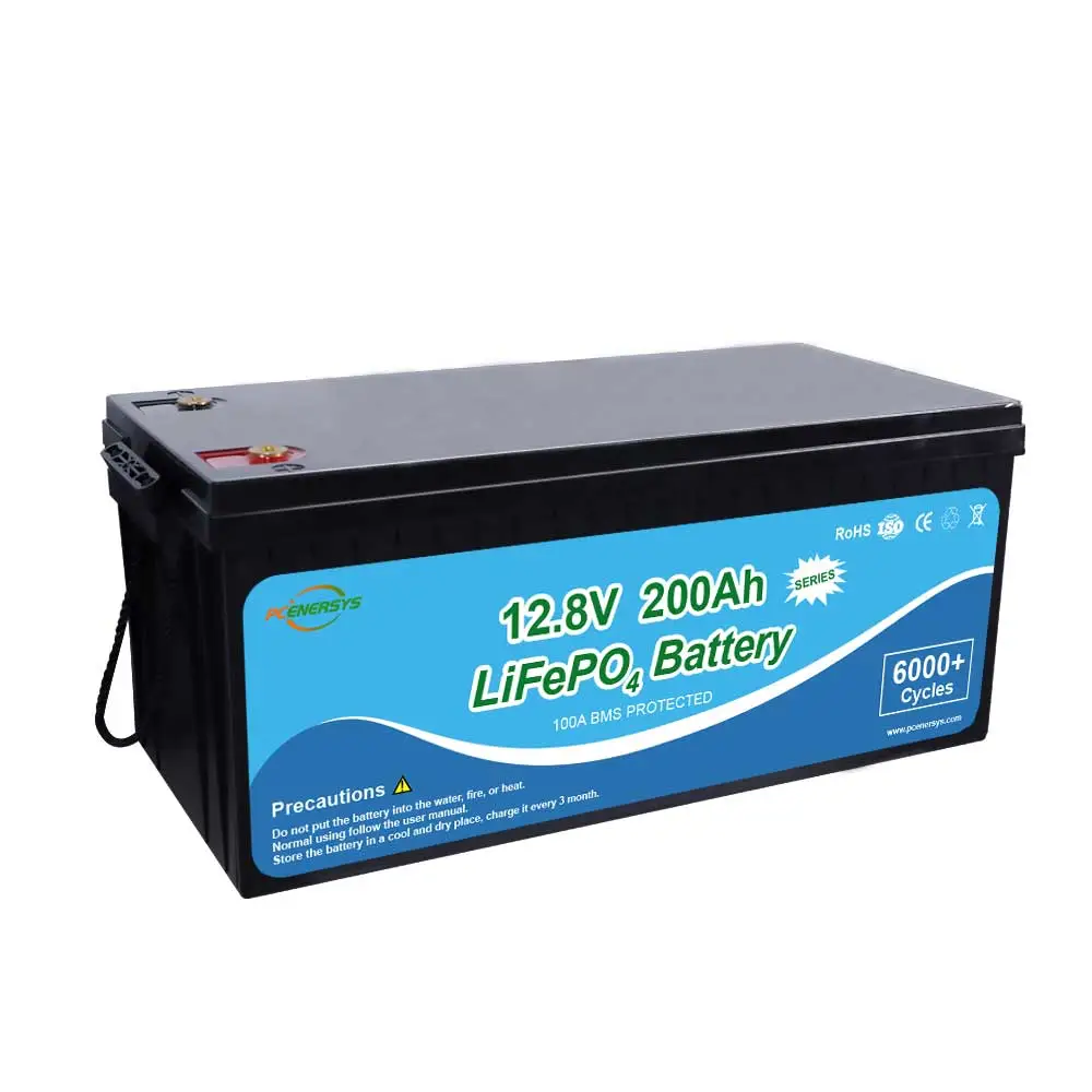 12V 200Ah Lithium Iron Phosphate Battery